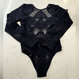 Zara BRAND NEW WITH tags lace bodysuit size small
